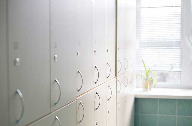 On-site storage lockers